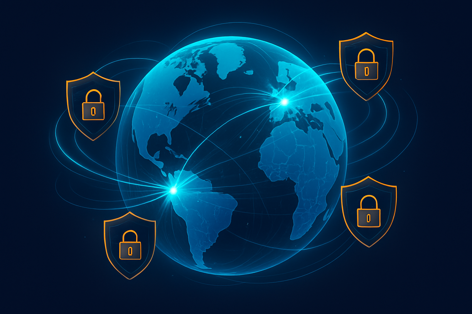 a sleek professional digital illustration representing data